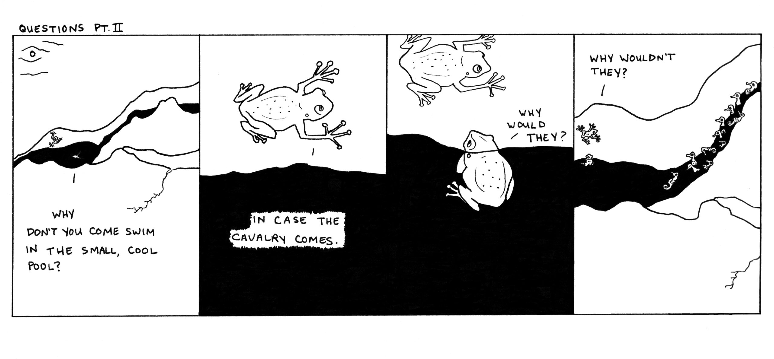 While drawing this comic, I momentarily forgot what to call seahorses – all I could think of was “ocean ponies.”