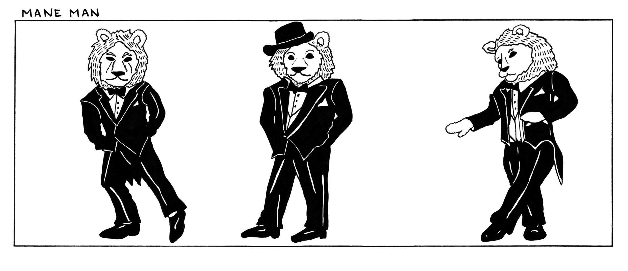 The dapper anthropomorphic lion of your dreams.